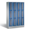 CLASSIC Locker with transparent doors (12 narrow compartments)